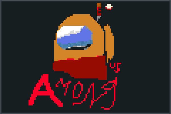 Among us art Pixel Art