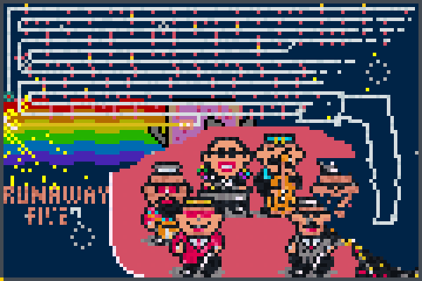 Runway Five.EXE Pixel Art