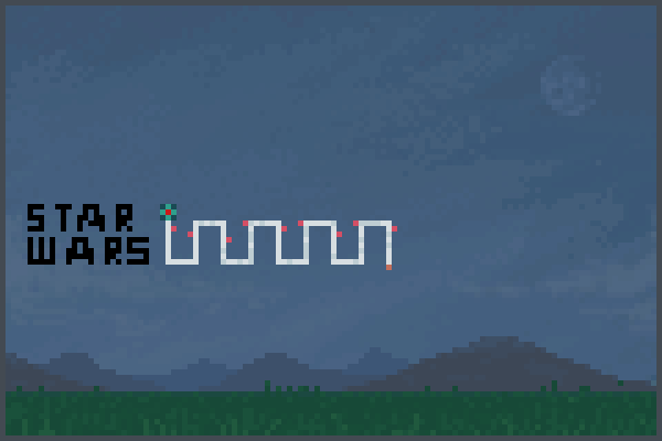 star wars canci Pixel Art