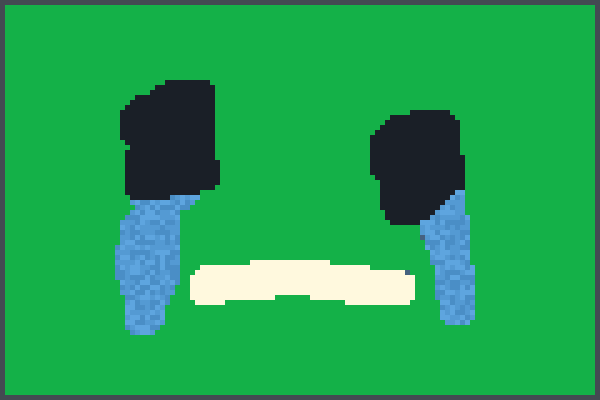  la tristesse Pixel Art