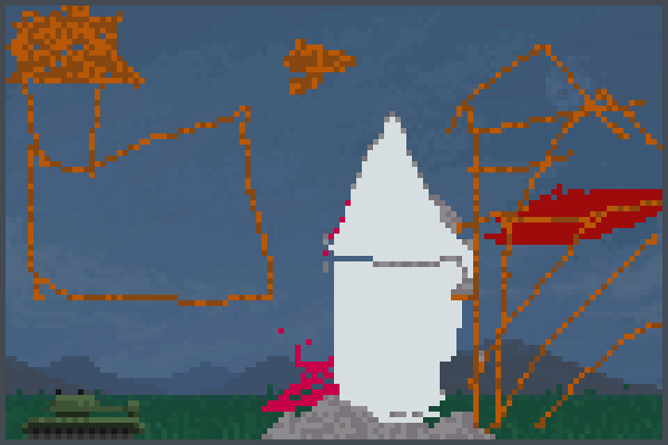CAPOW evacuate Pixel Art