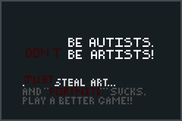 just copy world Pixel Art