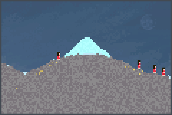 montagna Pixel Art