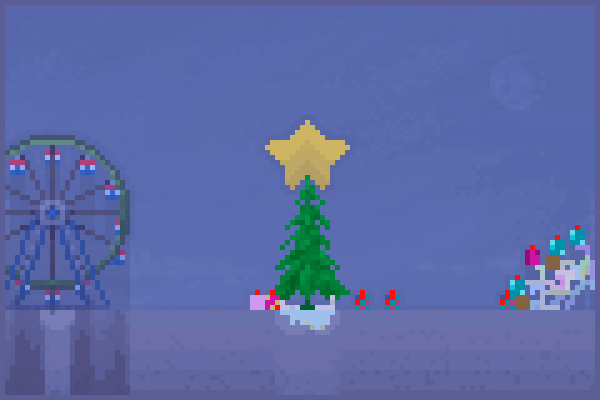 chrstmas world Pixel Art