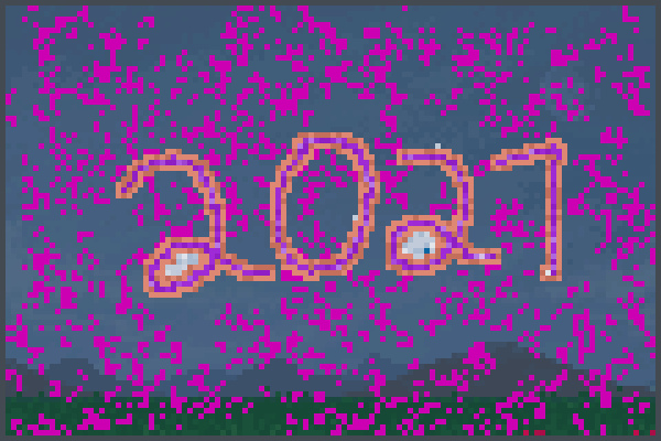 coronavirus 202 Pixel Art