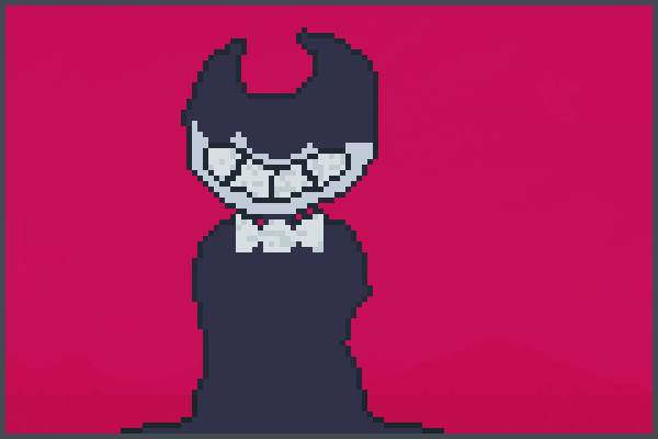 bendy drawing. Pixel Art