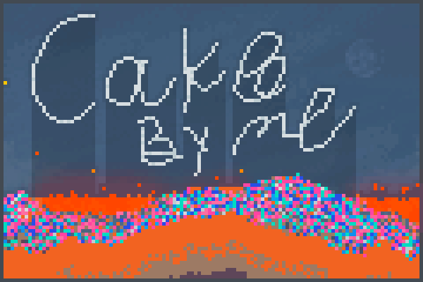  qwerty cake Pixel Art