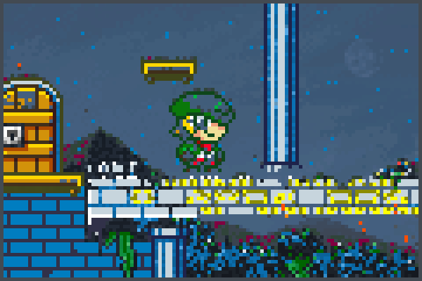 burning dungeon Pixel Art