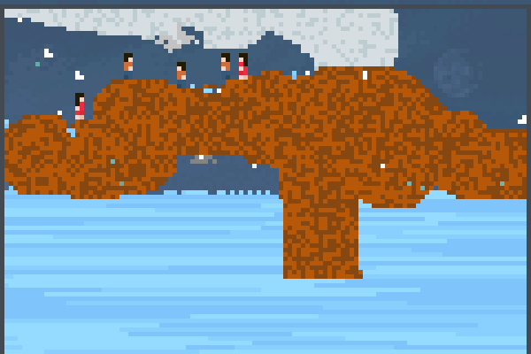 Water prison Pixel Art