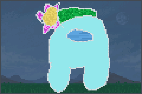 among us ciano. Pixel Art