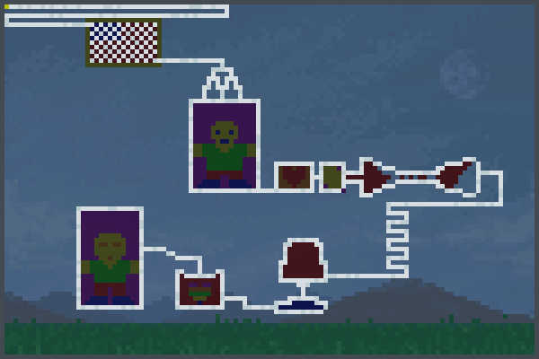 viaje no tempo. Pixel Art
