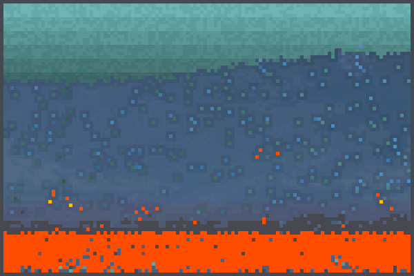The Green Airs Pixel Art