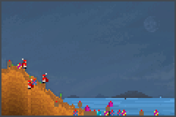 The Sunland 404 Pixel Art