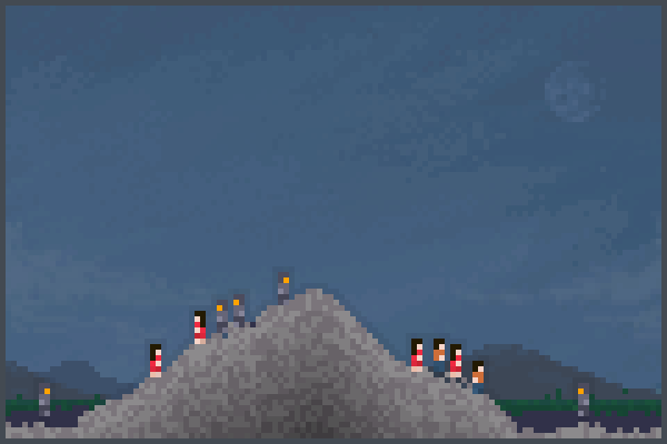 The Robotic MTN Pixel Art