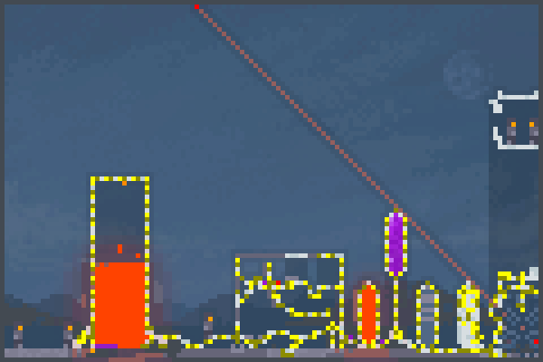 nuclear waste p Pixel Art