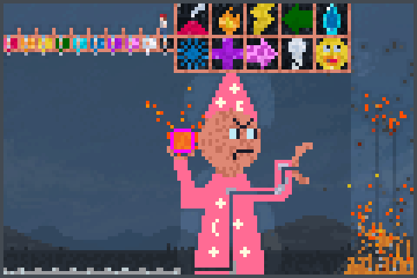 magia limpa Pixel Art