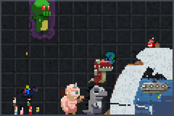 monster hero Pixel Art