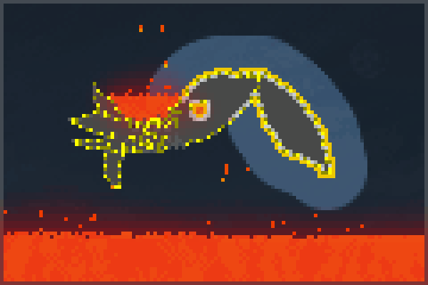 Killer worm 0.0 Pixel Art