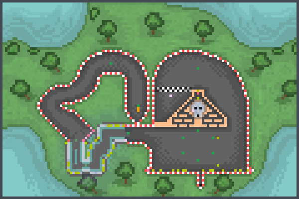 RACE POINT Pixel Art