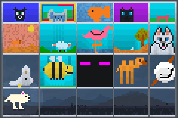 aaaaaaWoof Pixel Art