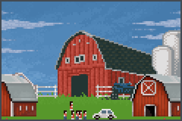 farm 86533 Pixel Art