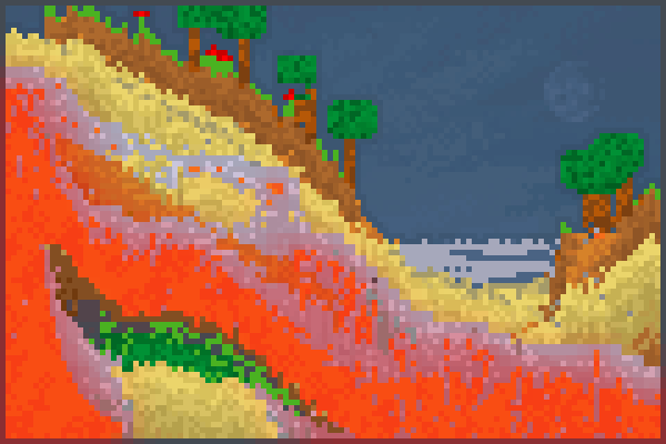 Preview after a volcano World