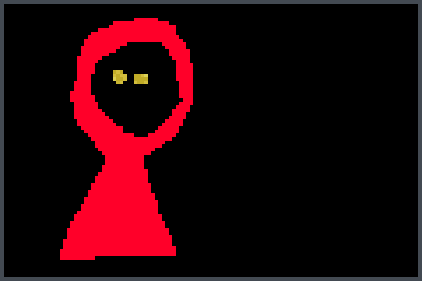 a ghost Pixel Art