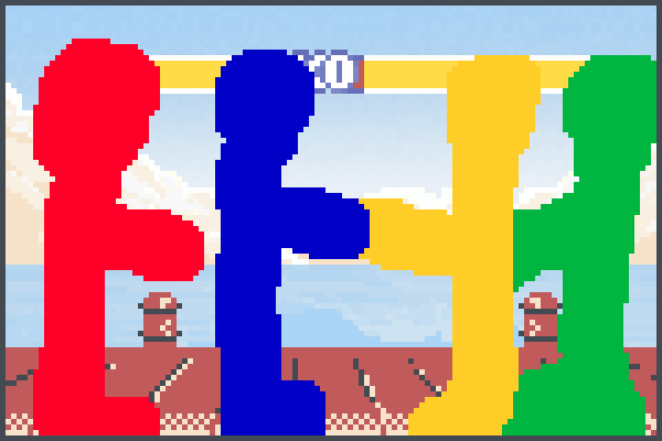 Red vs. Blue vs Pixel Art