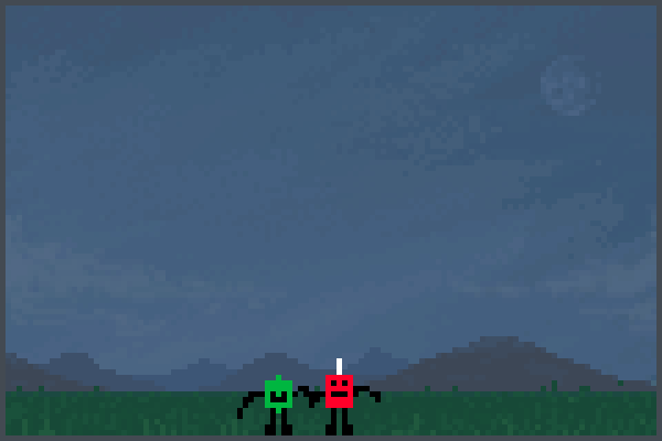 Leafy and Pin Pixel Art