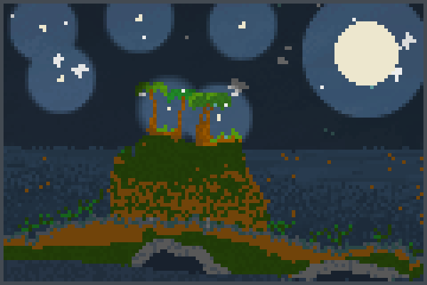 island awakes.. Pixel Art