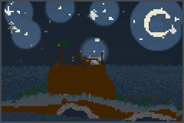 island god .... Pixel Art