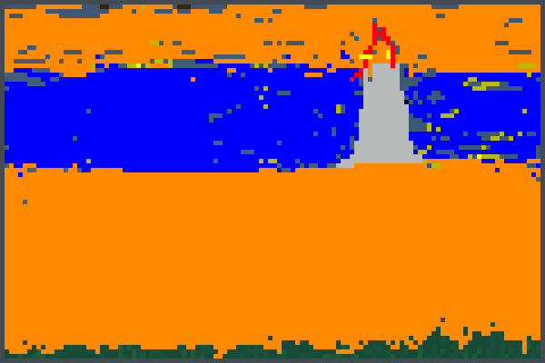 candle 23 Pixel Art