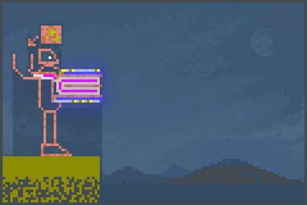  super robot 1 Pixel Art