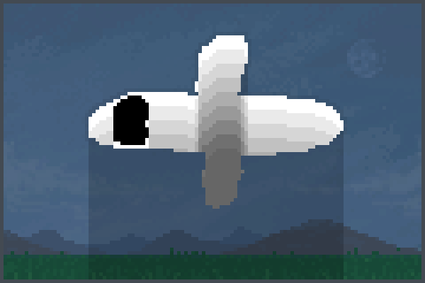 airoplane01 Pixel Art