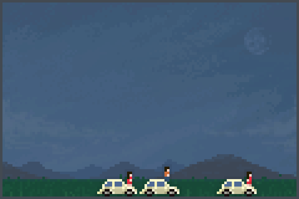 driving cars 01 Pixel Art