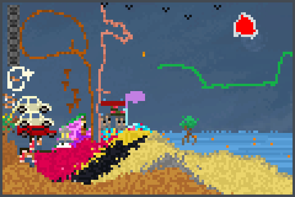 Peashoreaterty Pixel Art