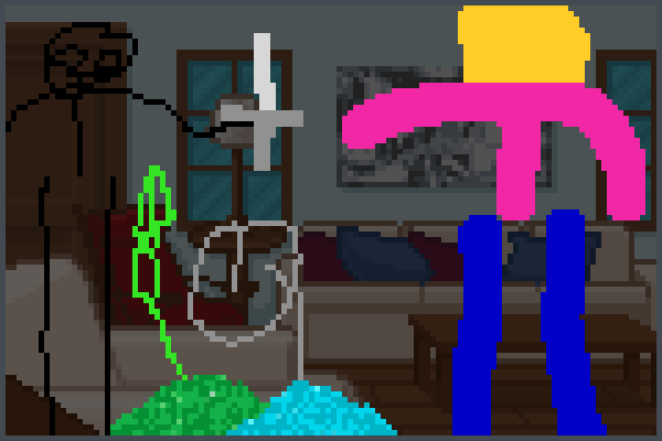 Thrrehotel Pixel Art