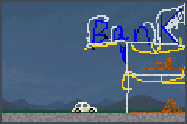 a bank Pixel Art