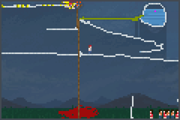  botao aperte Pixel Art