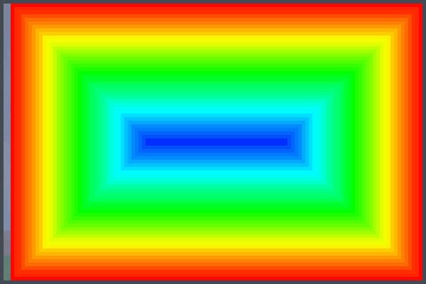 RainbowRectangl Pixel Art