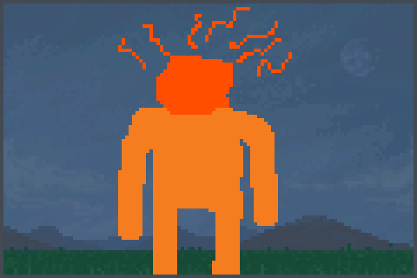 fuego X lava Pixel Art