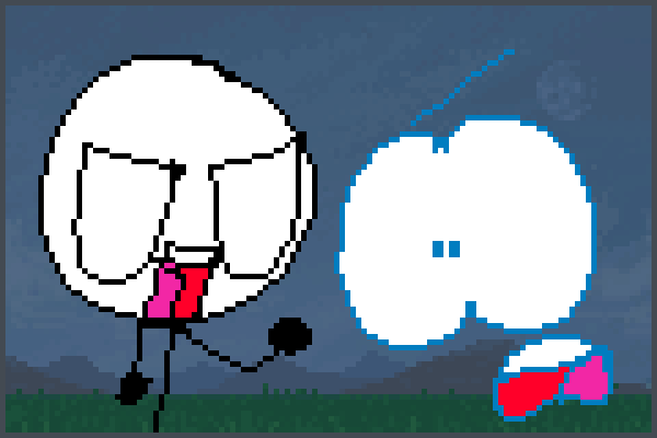 Theyarefighting Pixel Art