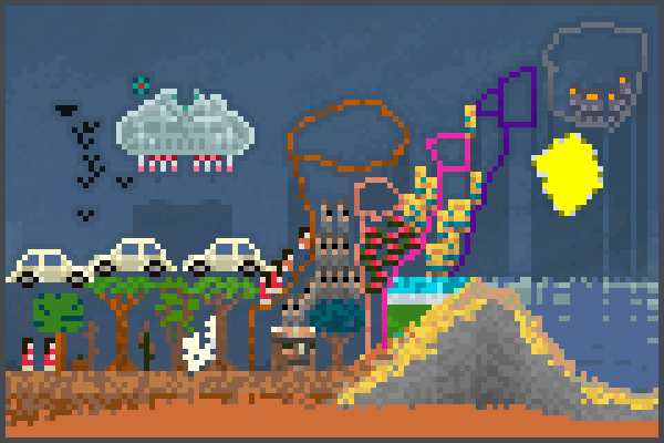 Walk5 Tar Pixel Art