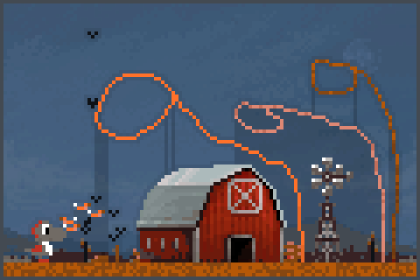Yoshi Farm Jan Pixel Art