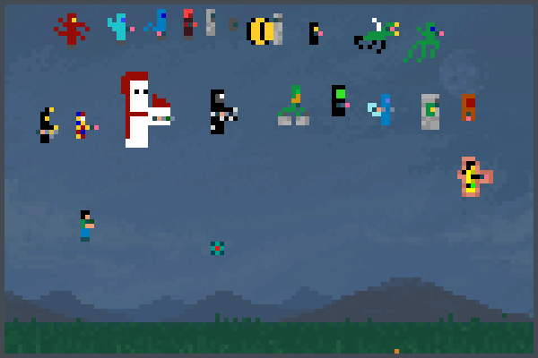 omni verson 1 Pixel Art