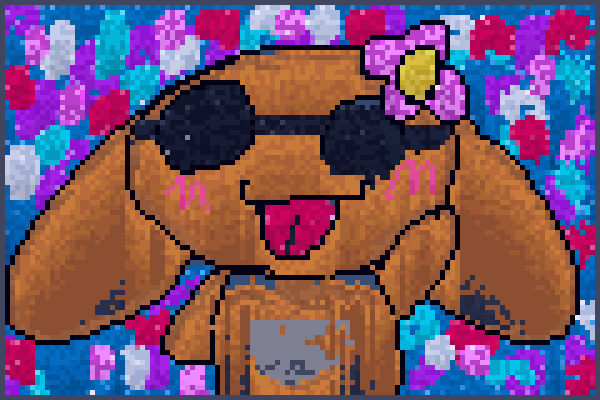 me lo mandan Pixel Art