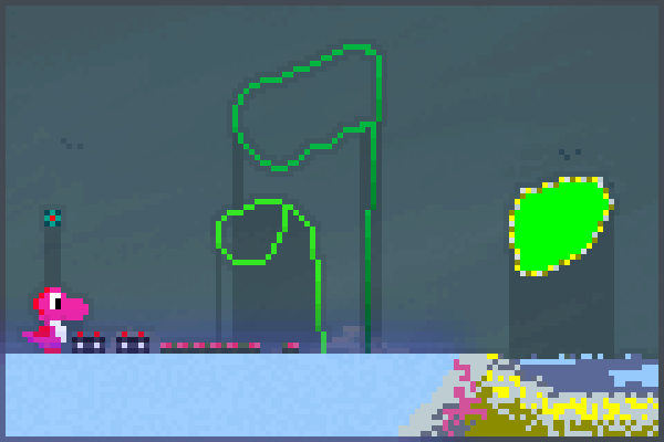 Yoshi Icelaah Pixel Art