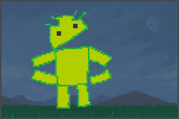 Android Canadan Pixel Art
