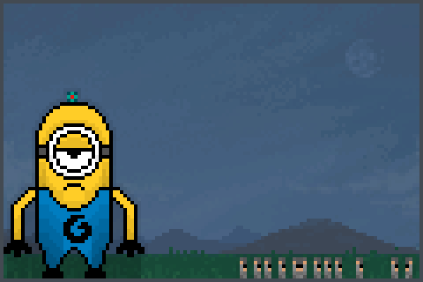 Minions Grunt Pixel Art