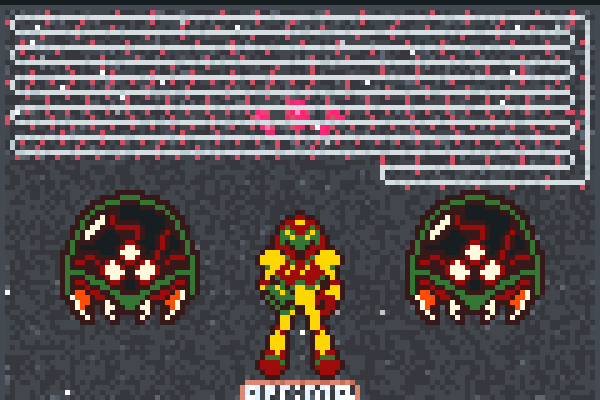 Kraids Lair Pixel Art